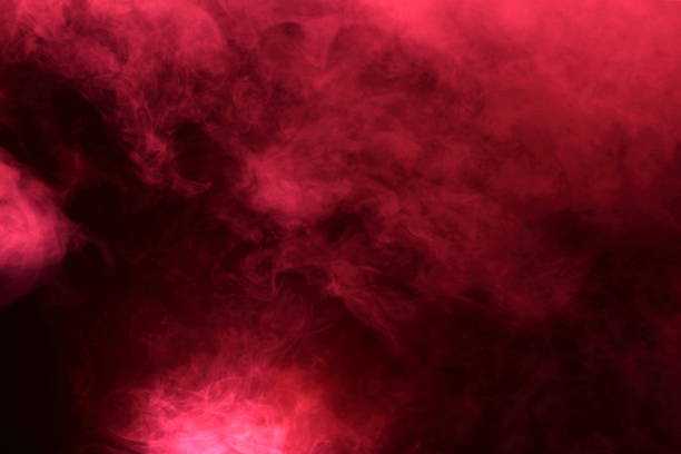 Abstract Smoke Clouds, All Movement Blurred, intention out of focus Dense Fluffy Puffs of White Smoke and Fog on Black Background, Abstract Smoke Clouds, All Movement Blurred, intention out of focus, and high low exposure contrast, copy space for text logo fog transparent stock pictures, royalty-free photos & images