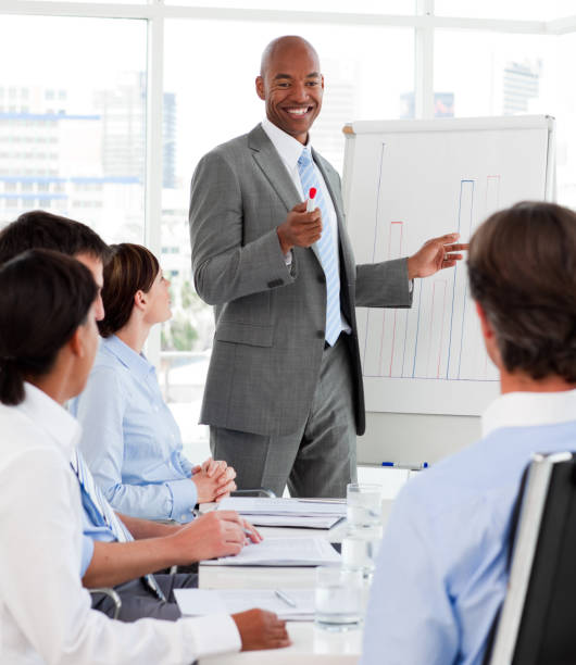istock Diverse business people studying a new business plan 856148688