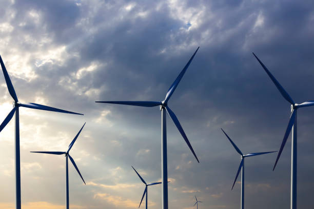 istock Clean energy, wind power and photovoltaic power generation, and energy-efficient light bulbs to solve future energy shortages 856149140