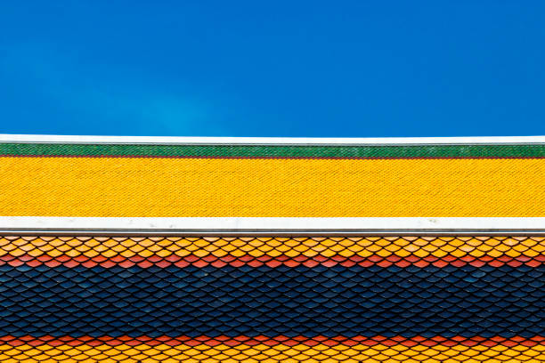 istock roof style of thai temple 856163018