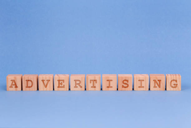 istock Advertising. Wooden cubes with copy space 856166824