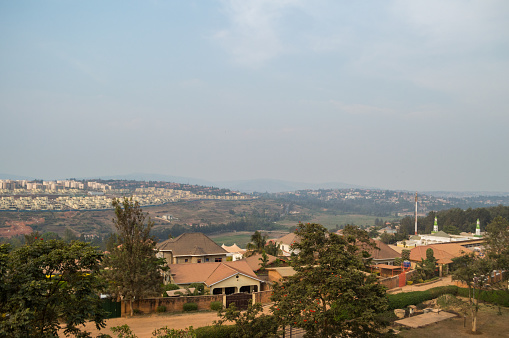 Barrios residenciales en Kigali, Rwanda photo