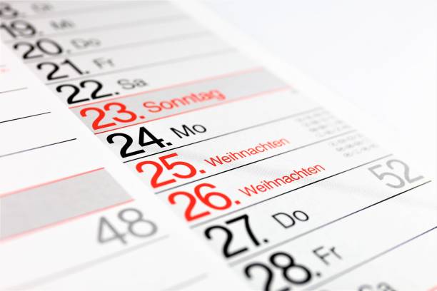 istock An image of a christmas calendar 856192746