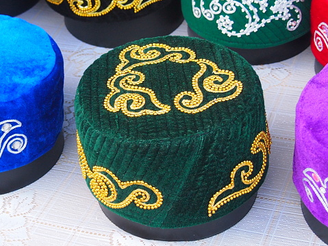 Skullcap - the Tatar national men`s festive headdress