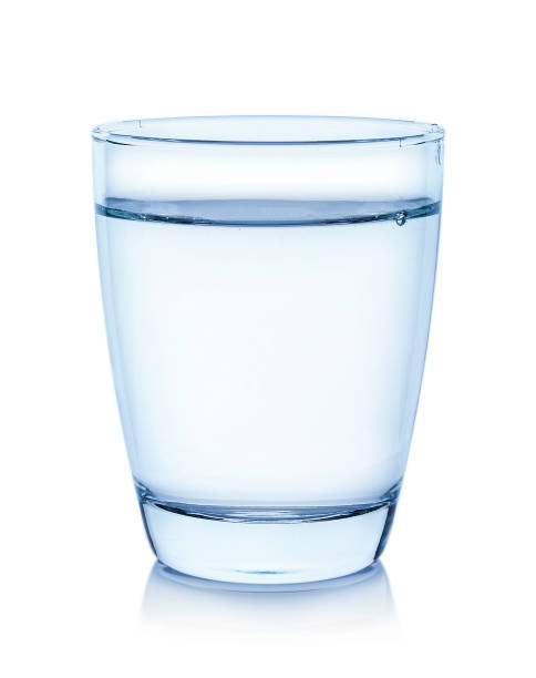 istock water glass isolated on white background with clipping path 856214660