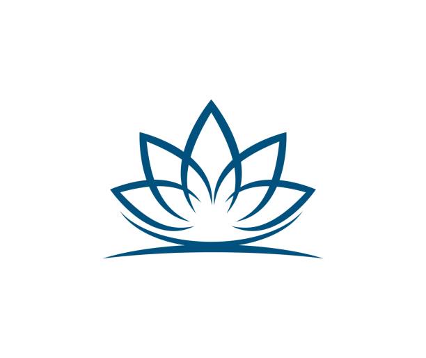 Lotus icon This illustration/vector you can use for any purpose related to your business. lotus water lily illustrations stock illustrations