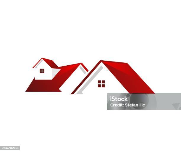 House Icon Stock Illustration - Download Image Now - Rooftop, House, Logo