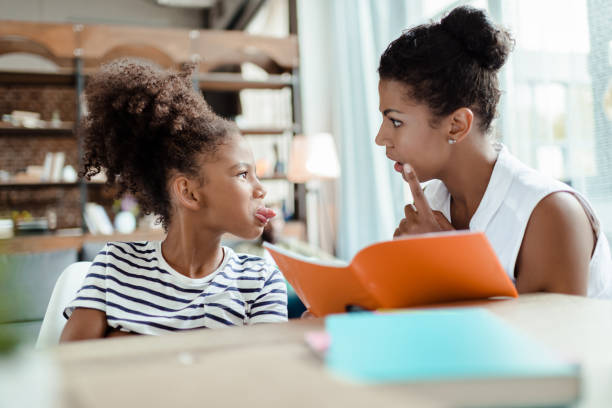 istock Mom scolding daughter 856219738