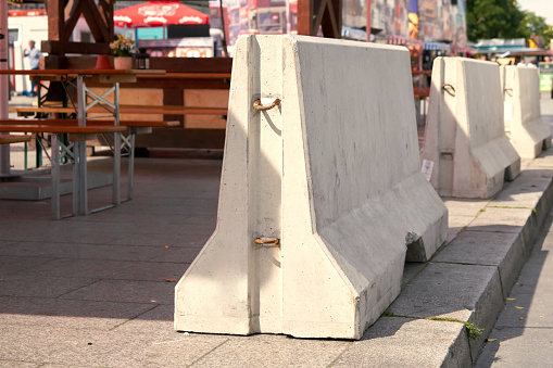 Barriers of Concrete in Berlin
