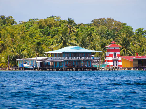 bocas del toro litoral - bocas del toro - fotografias e filmes do acervo