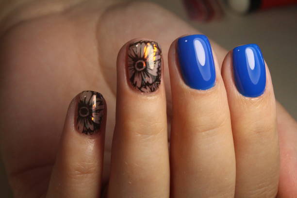 istock The best design of the nail manicure 856249528