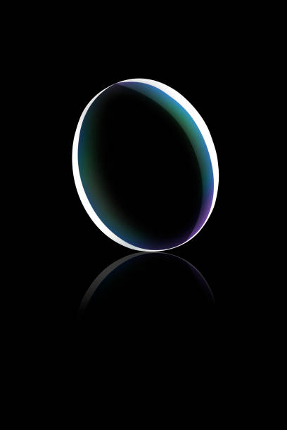 istock Circular lens flare.  Beautiful ellipse border. Luxury shining hole. Rotational lines 856259130