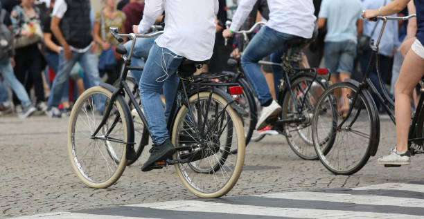 istock many people riding bicycles in Amsterdam 856262960