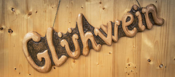 istock wooden gluhwein sign 856266234