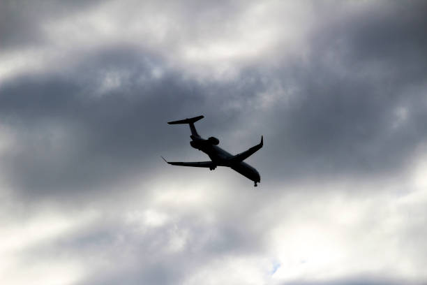 istock Aircraft in the landing phase 856282432