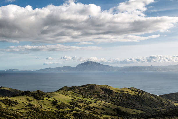 istock Strait of Gibraltar. View of Morocco from Spain. 856288894