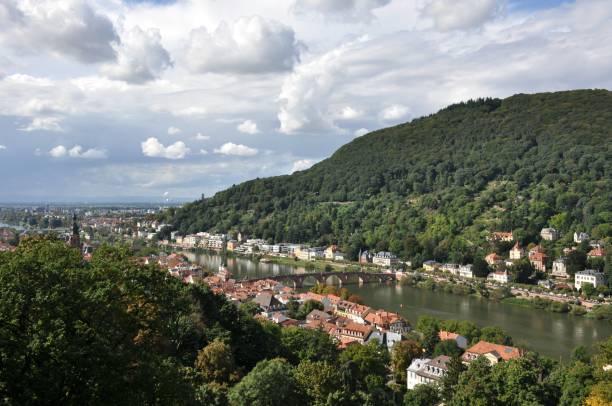 istock River Running Through German City of Heidelberg 856308166
