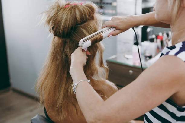 istock Make-up and hairstyle for a girl 856331690