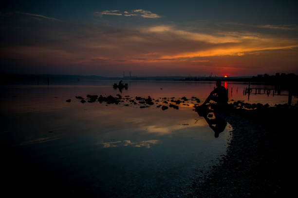 istock Sunset at Kazashko village 856331860