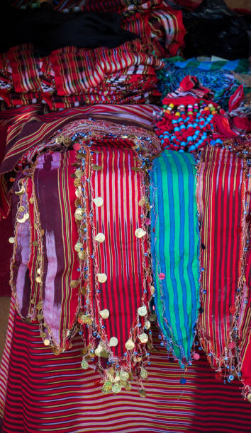 istock Turksih traditional woman scarf with embroidery 856332572