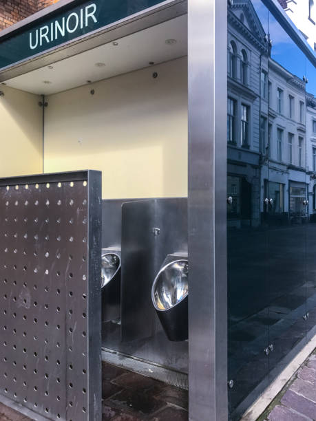 istock Urinal on Bruges street, Belgium 856344930