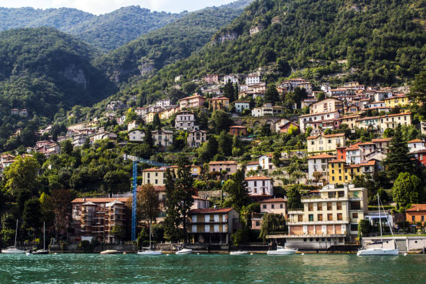 istock Tavernola town on lake Como 856344976