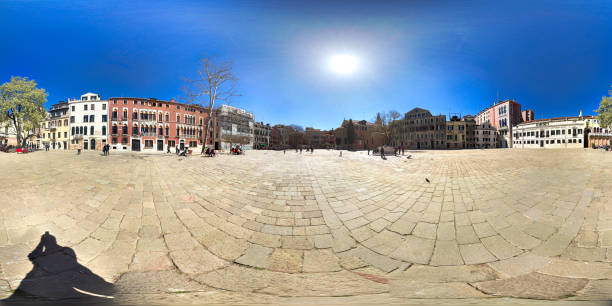 istock Venice place campo san pollo, italy 856359288