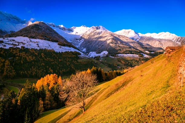 istock colorful sunset in the Valle Aurina 856365796