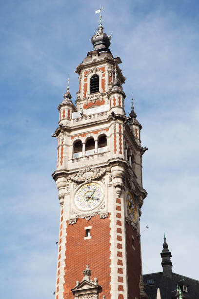 istock Grand Lille tower building, France. 856385754