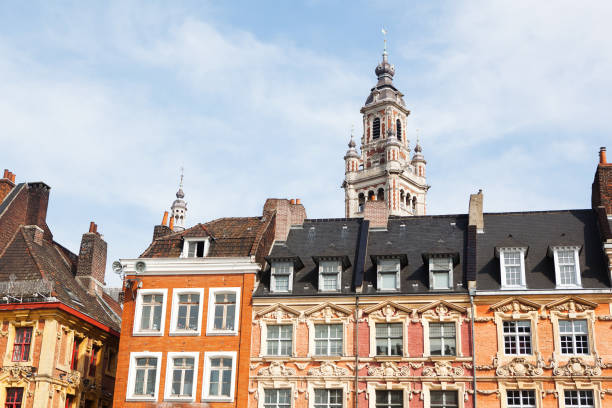 istock Grand Lille tower building, France. 856385770