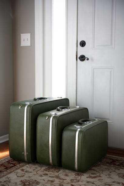 istock Set of Vintage Luggage 856392424