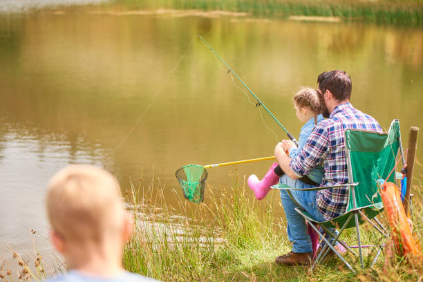 istock father and daughter fishing 856395442