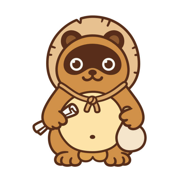 Tanuki Japanese Racoon Dog Cute Folklore T-Shirt Tanuki Japanese Racoon Dog Cute Folklore T-Shirt