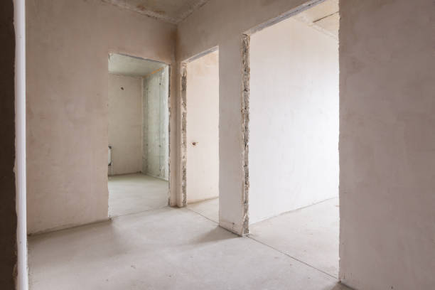 istock Layout of rooms and rooms in a new building, anteroom 856427526