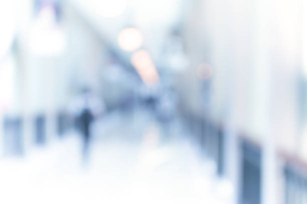 istock Abstract background of people on shopping mall 856431174