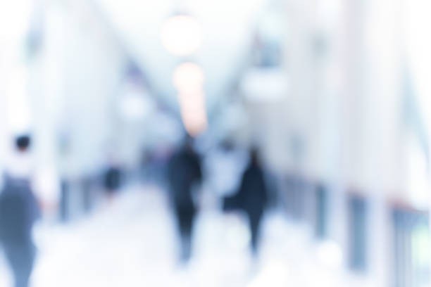 istock Abstract background of people on shopping mall 856431220