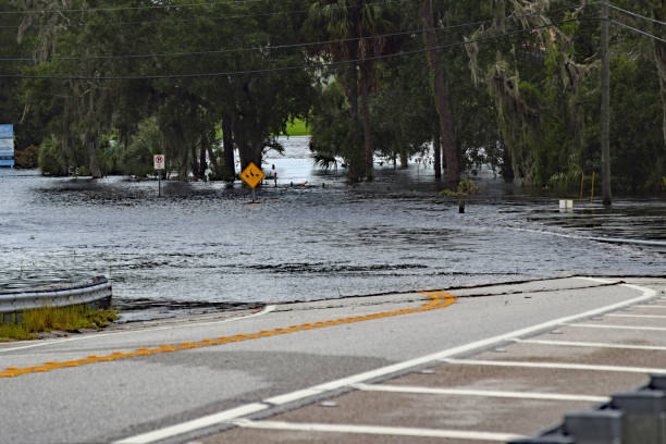 istock Flooded Street Hurricane Damage 856451792