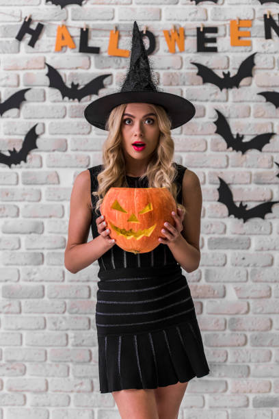 istock Girl ready for Halloween party 856472618