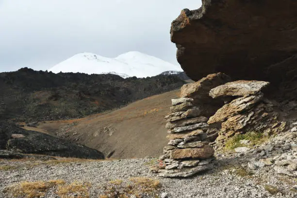 Photo of Zen stones stack rock flow