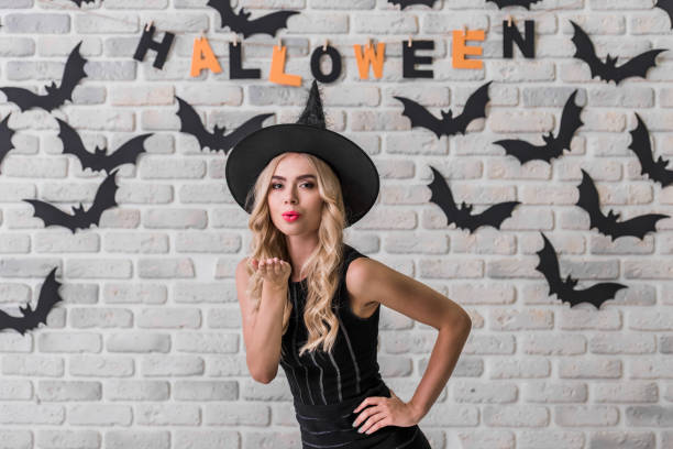 istock Girl ready for Halloween party 856473034