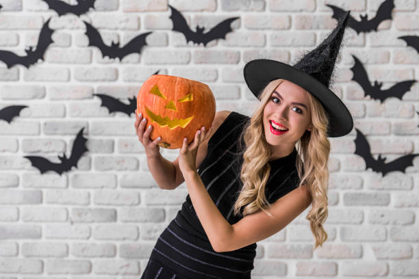 istock Girl ready for Halloween party 856473750
