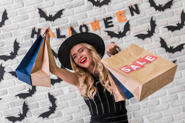 istock Girl ready for Halloween party 856473934