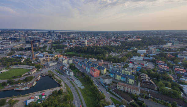 istock Aerial view panorama city Tallinn, Estonia. 856474016