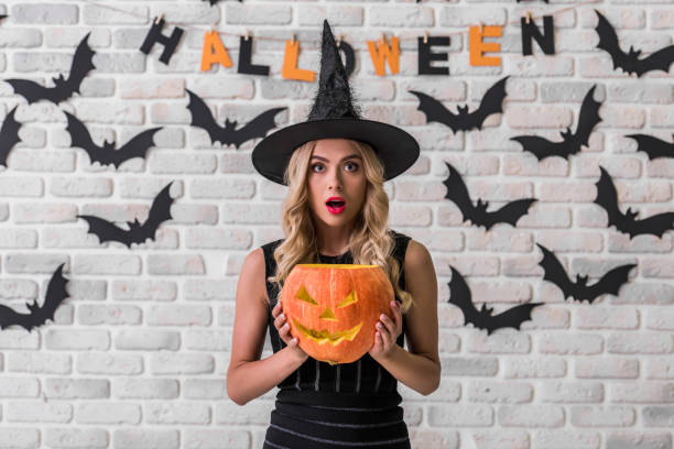 istock Girl ready for Halloween party 856476620