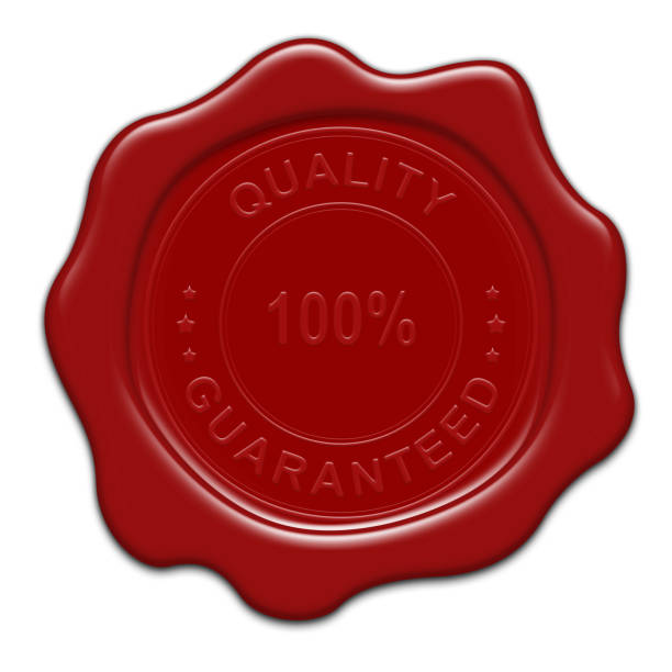 istock Wax seal quality guaranteed 856481188