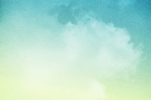 istock cloudy sky with pastel gradient color and grunge paper texture 856500552