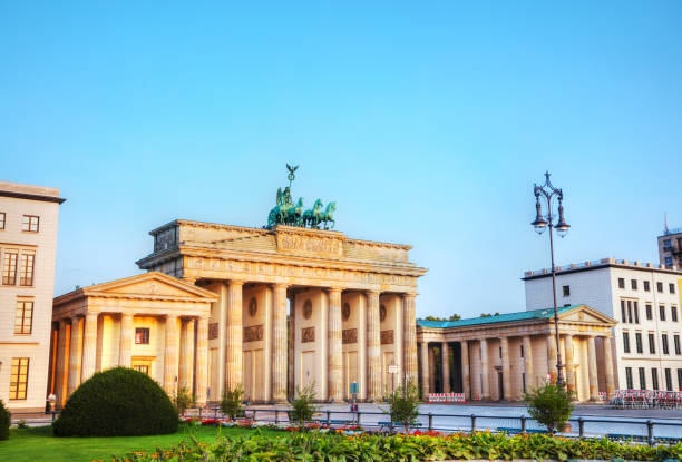 istock Brandenburg gate in Berlin, Germany 856518102