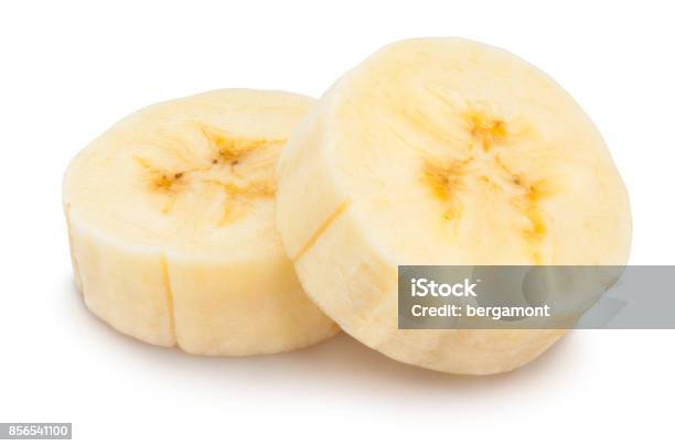 Banana Stock Photo - Download Image Now - Banana, Slice of Food, Cut Out