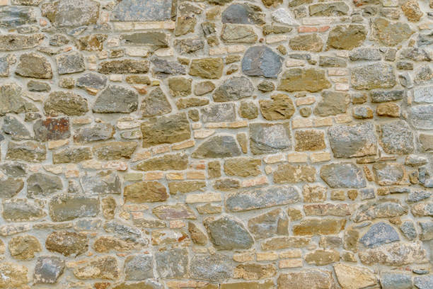istock Background of old vintage stone wall 856542152