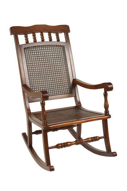 wooden rocking chair